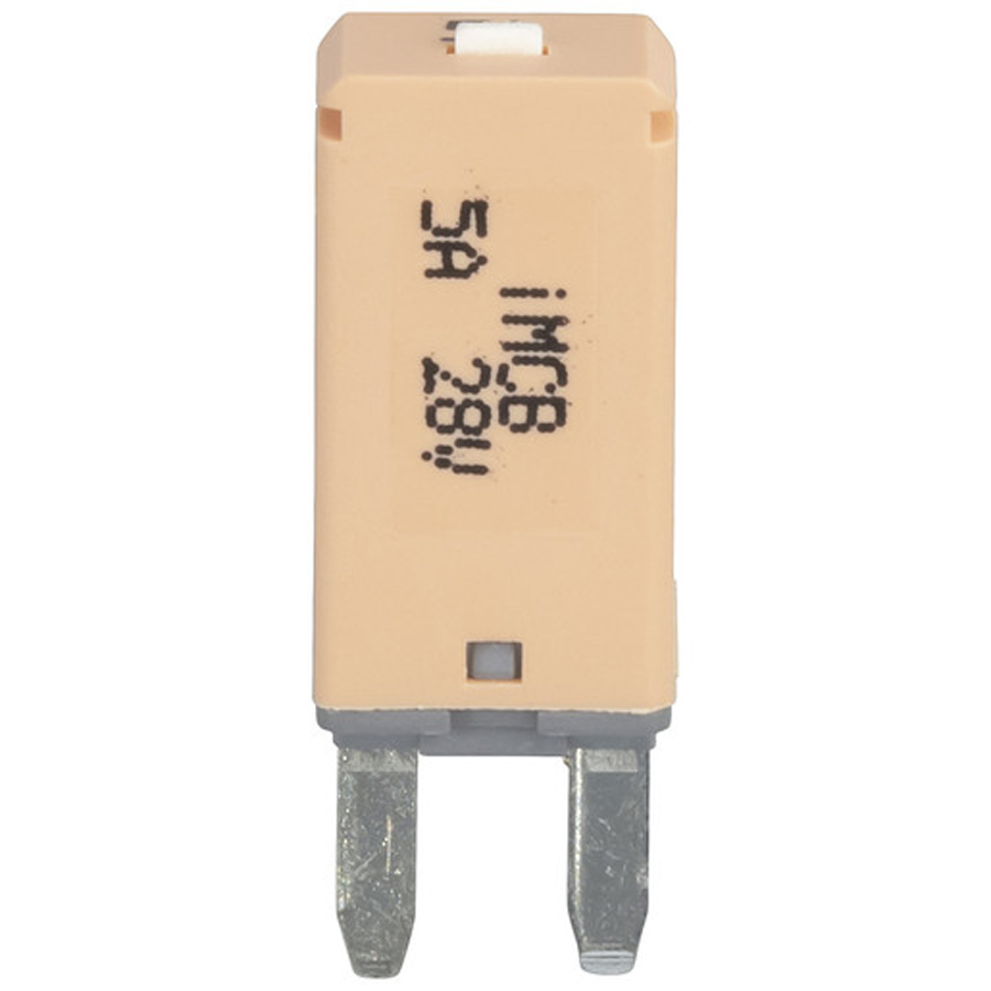 Mini Blade Circuit Breaker 5A - Manual Reset 