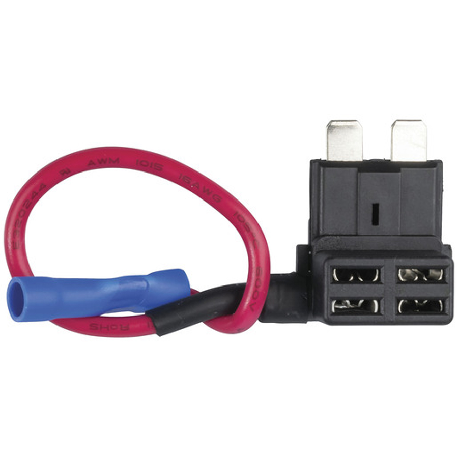 Double ATO Blade Fuse Socket Wire Tap 