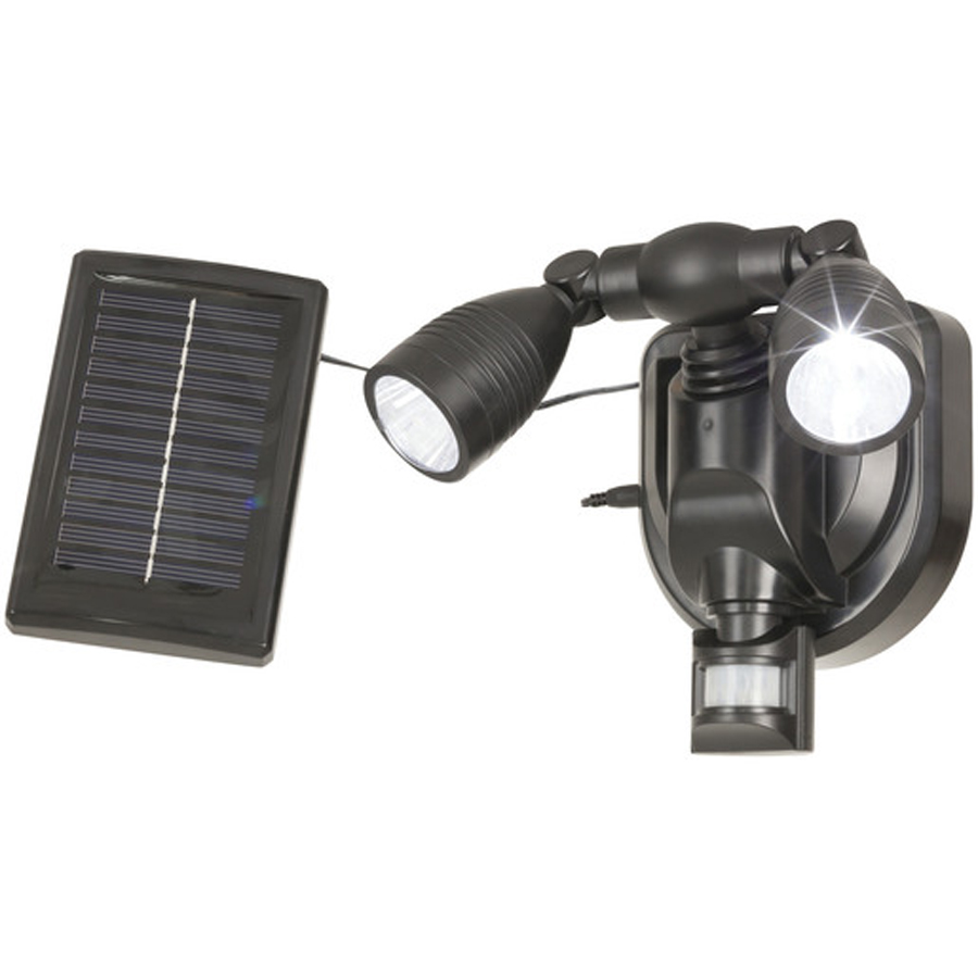 Solar Rechargeable Sensor Spot Lights 