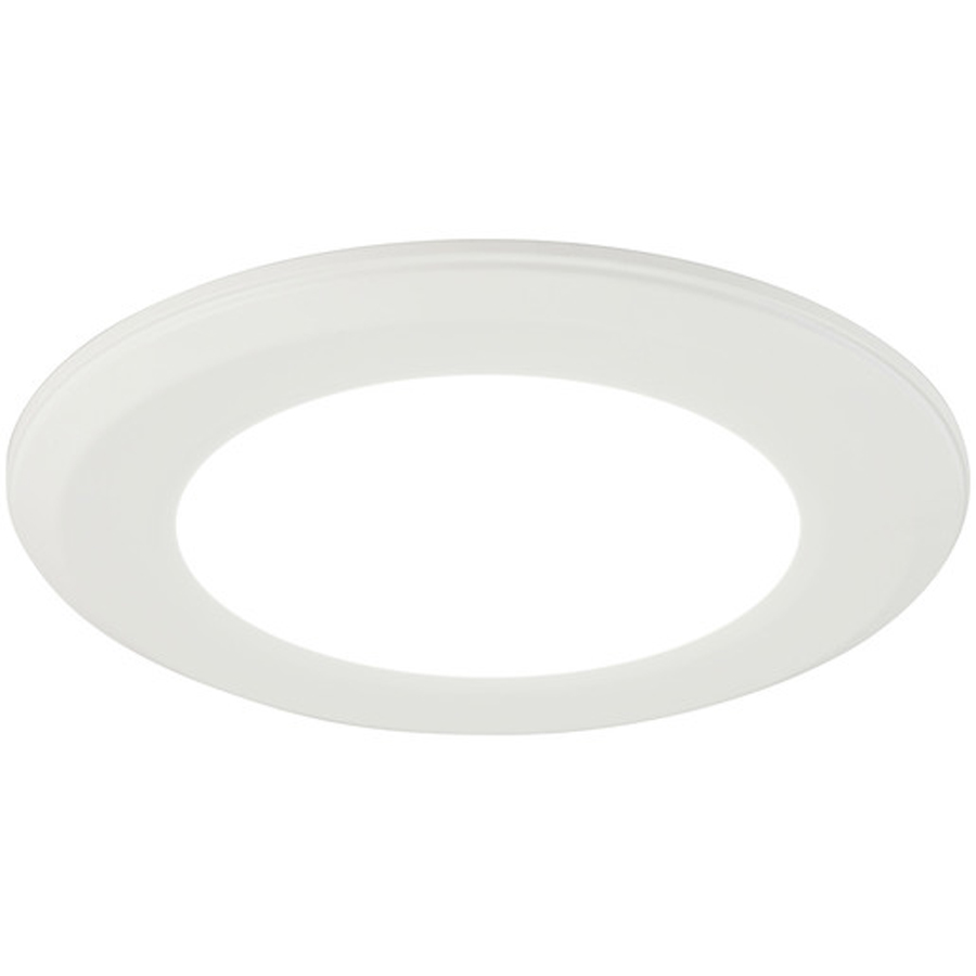 Ultra-Thin LED Panel Roof Light, 6W, 120mm, Cool White 