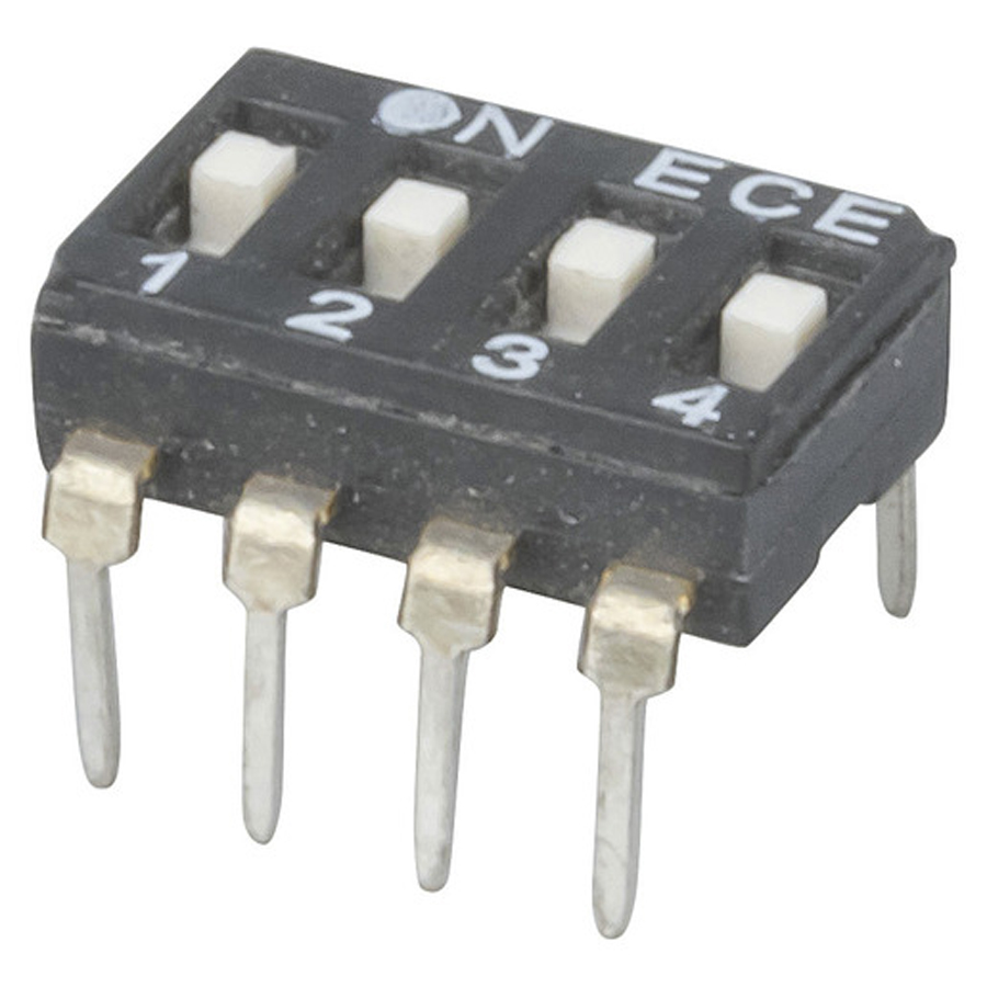 4 Way DIL - 8 Pin DIL PACKAGE 