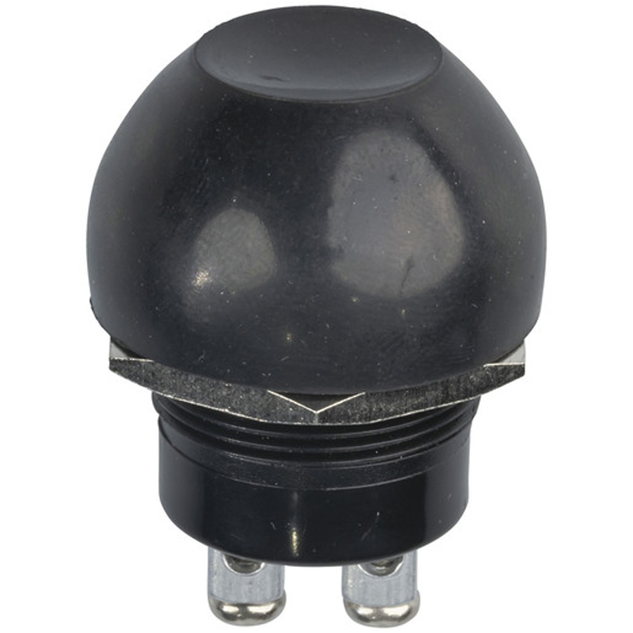 5A DC SPST Waterproof Momentary Pushbutton Switch - 30mm Diameter 