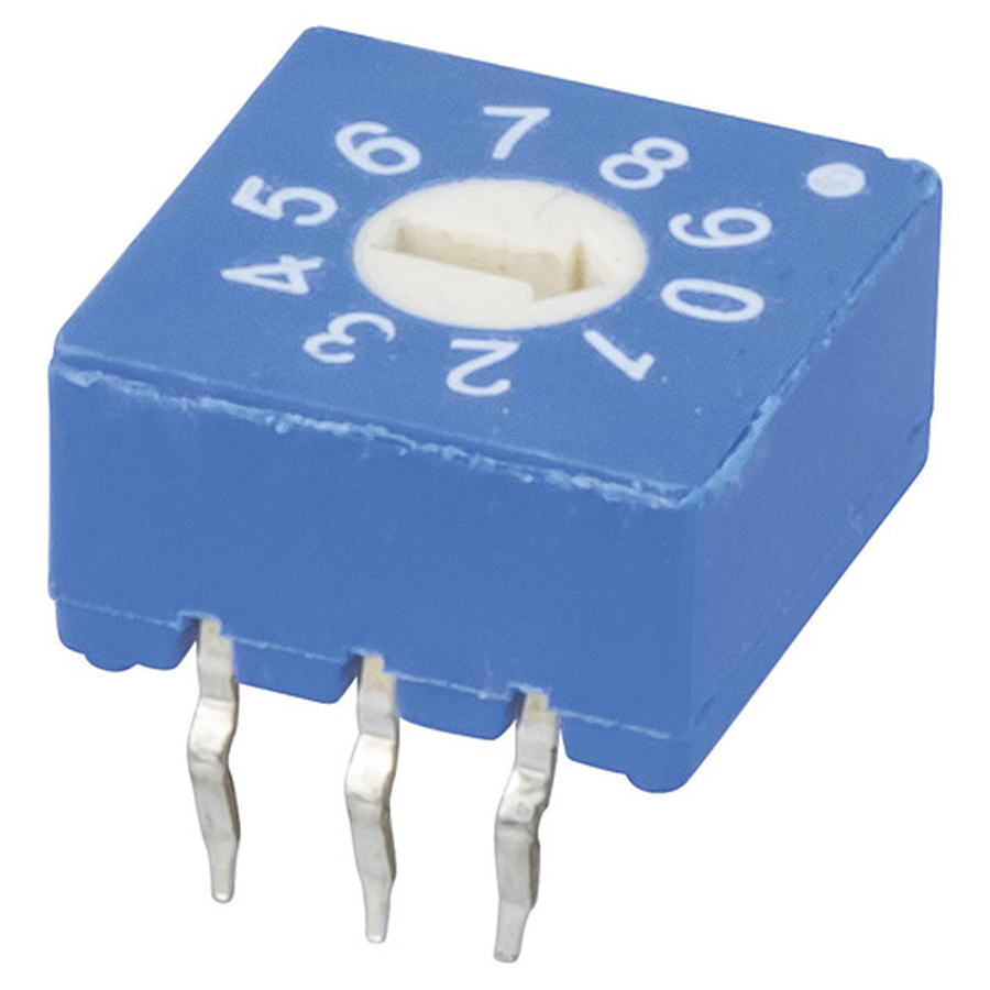 Binary Coded DIL Rotary Switches - BINARY CODED DECIMAL 