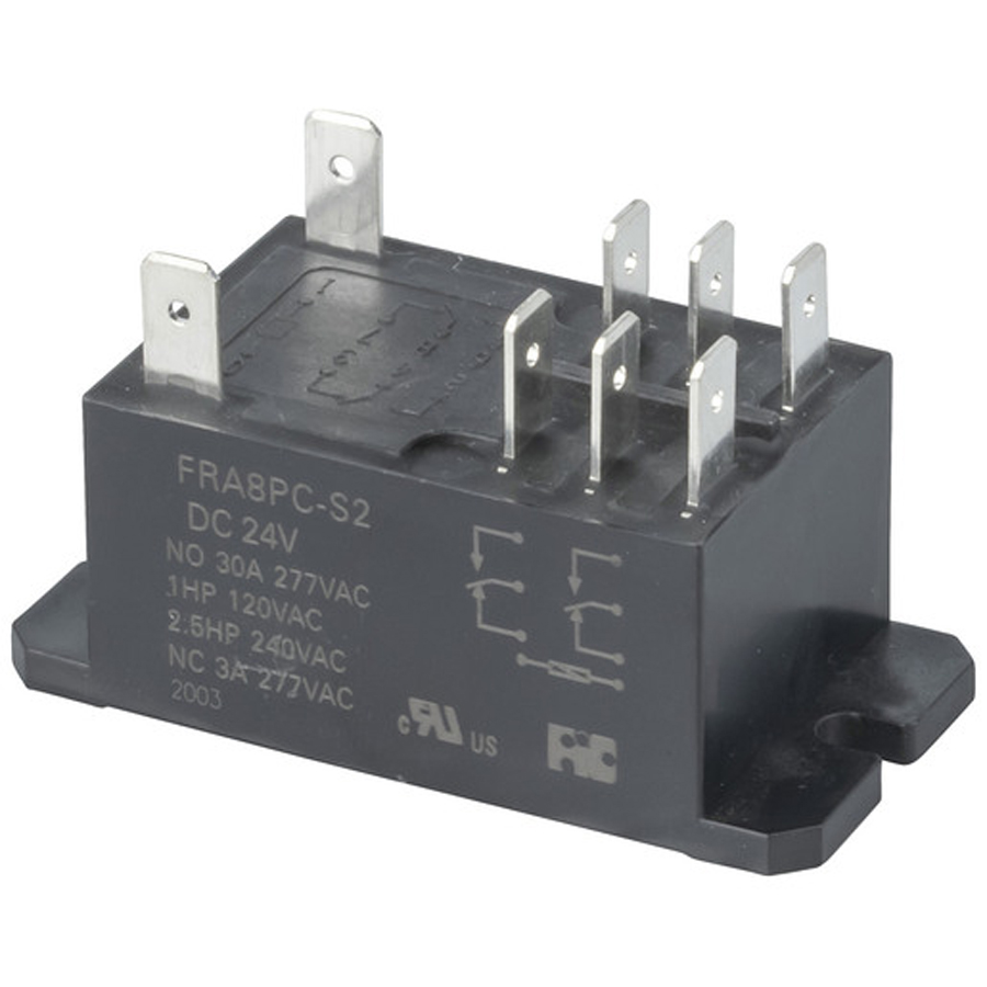 24VDC Panel Mount Relay 