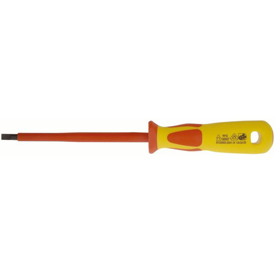 Flat Blade 5.5 x 125mm Screwdriver 