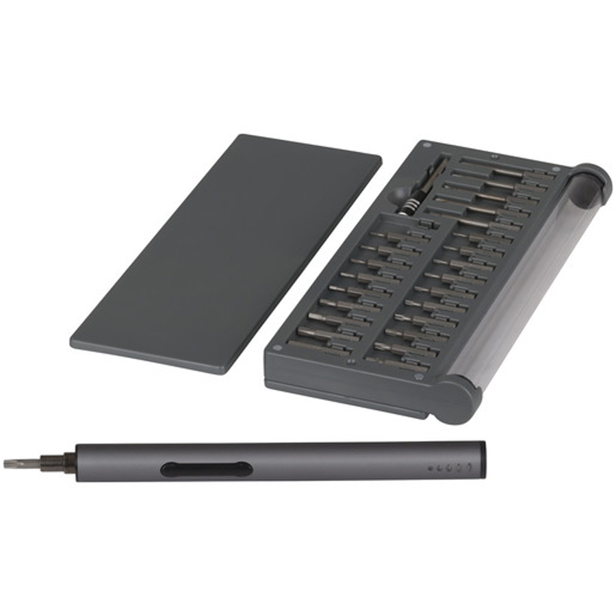 Rechargeable Lithium-Ion Screwdriver with Bits and Case 
