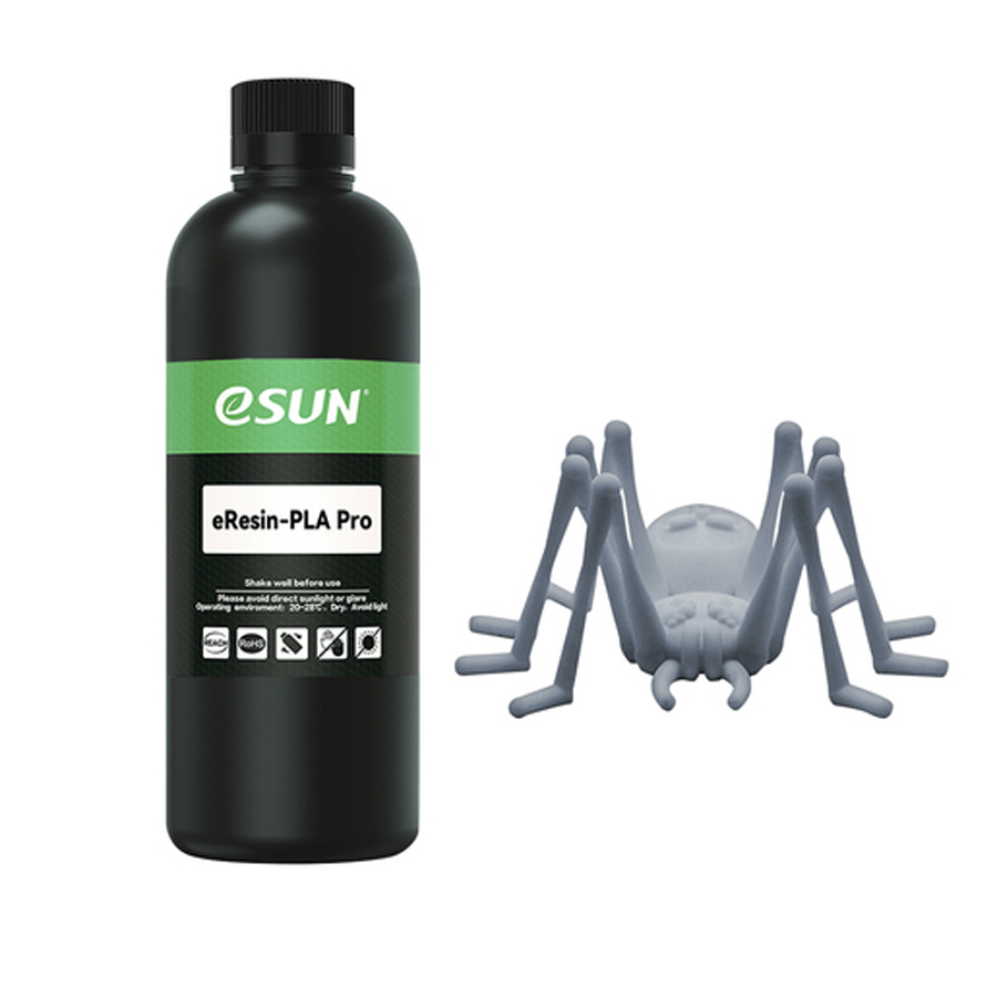eSUN Grey 1kg Pla Pro Resin for Photon Resin 3D Printers 