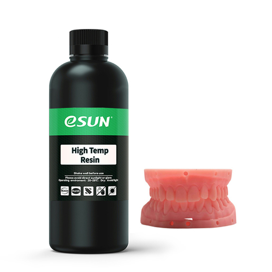 eSUN Pink High Temperature Resin for Resin 3D Printers 