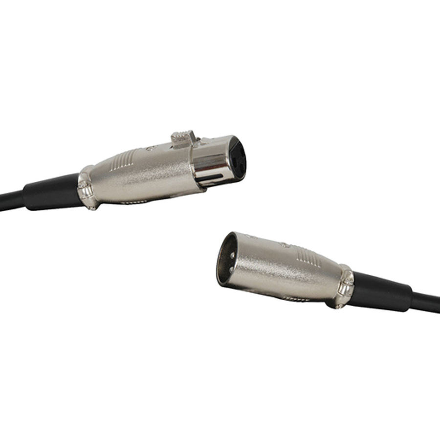 3 Pin XLR Type Extension Cables - 10m 