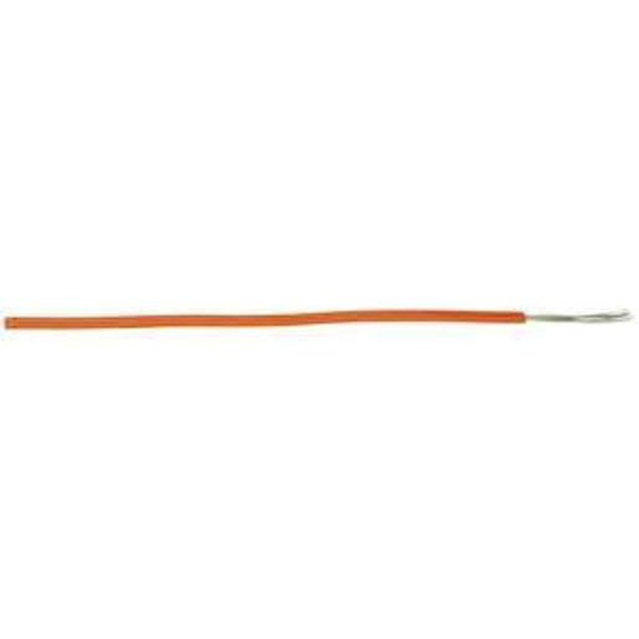 Orange Flexible Light Duty Hook-up Wire - Sold per metre 