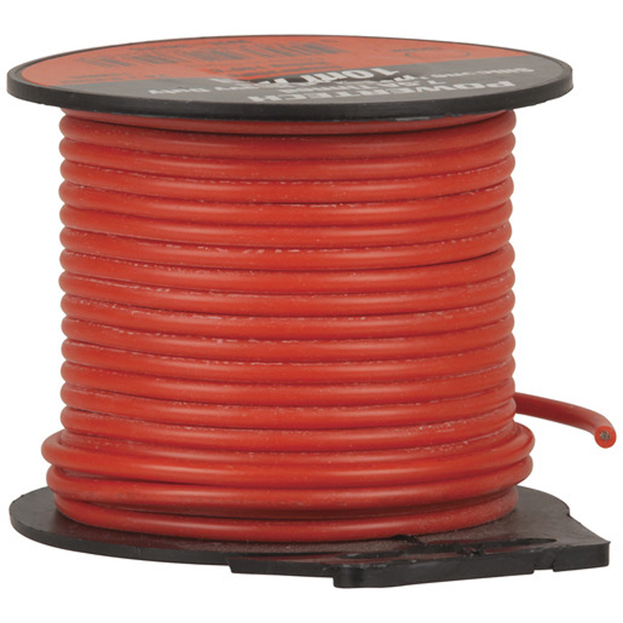 Heavy Duty Silicone Hook Up Wire 10m Handy Pack Red 