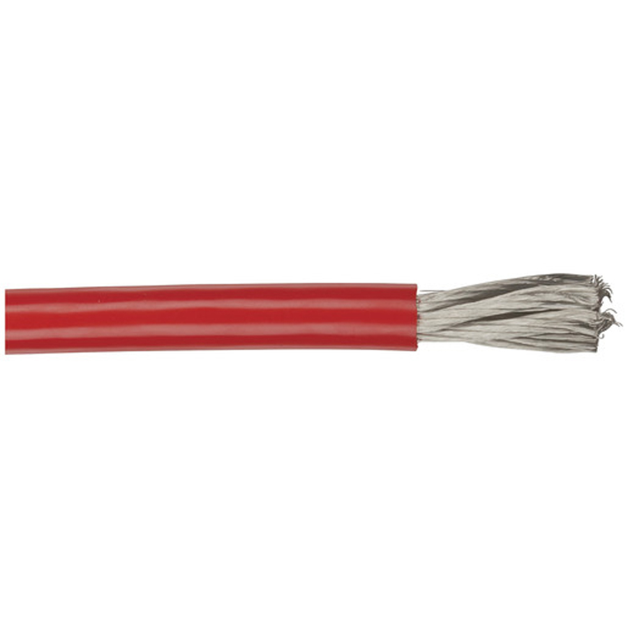 RED 4GA OFC Super High Current Power Cable - Sold per metre 