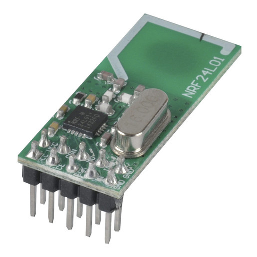Arduino Compatible 2.4GHz Wireless Transceiver Module 