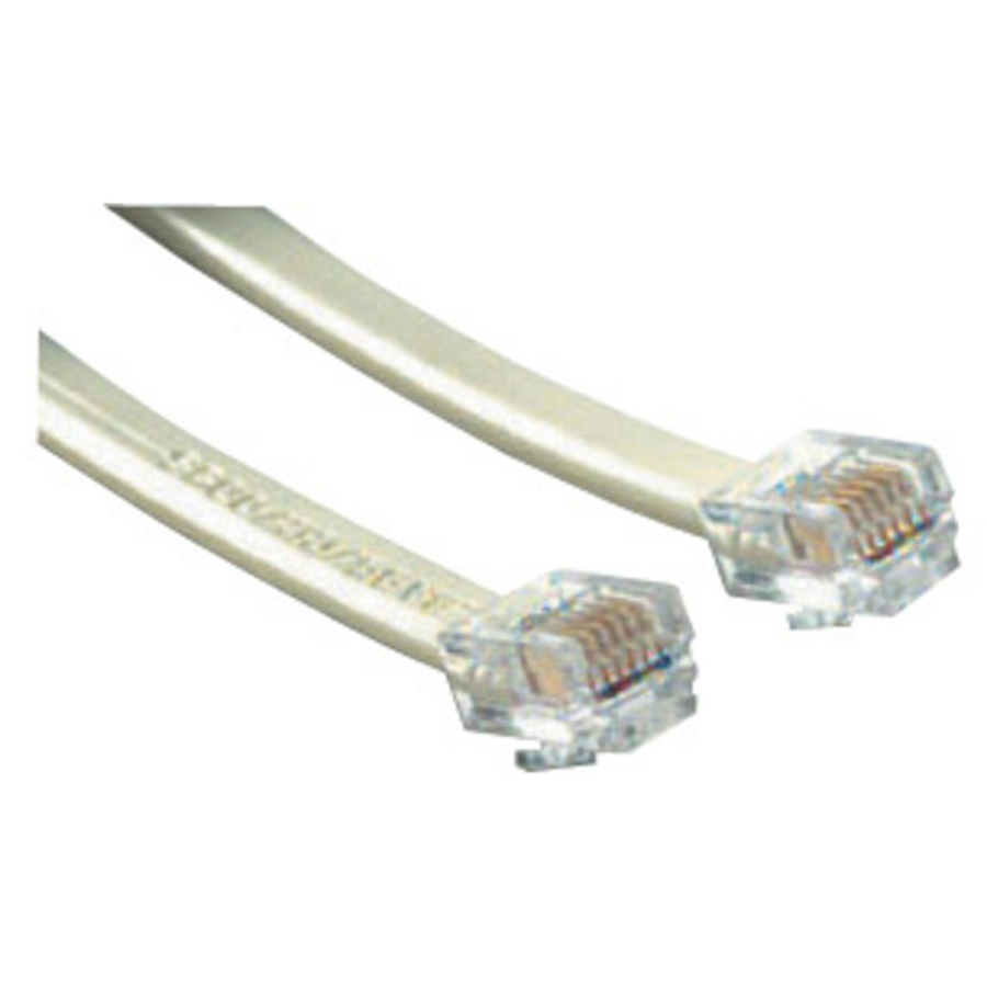 3m US Type Extension Cable RJ12 6P6C 