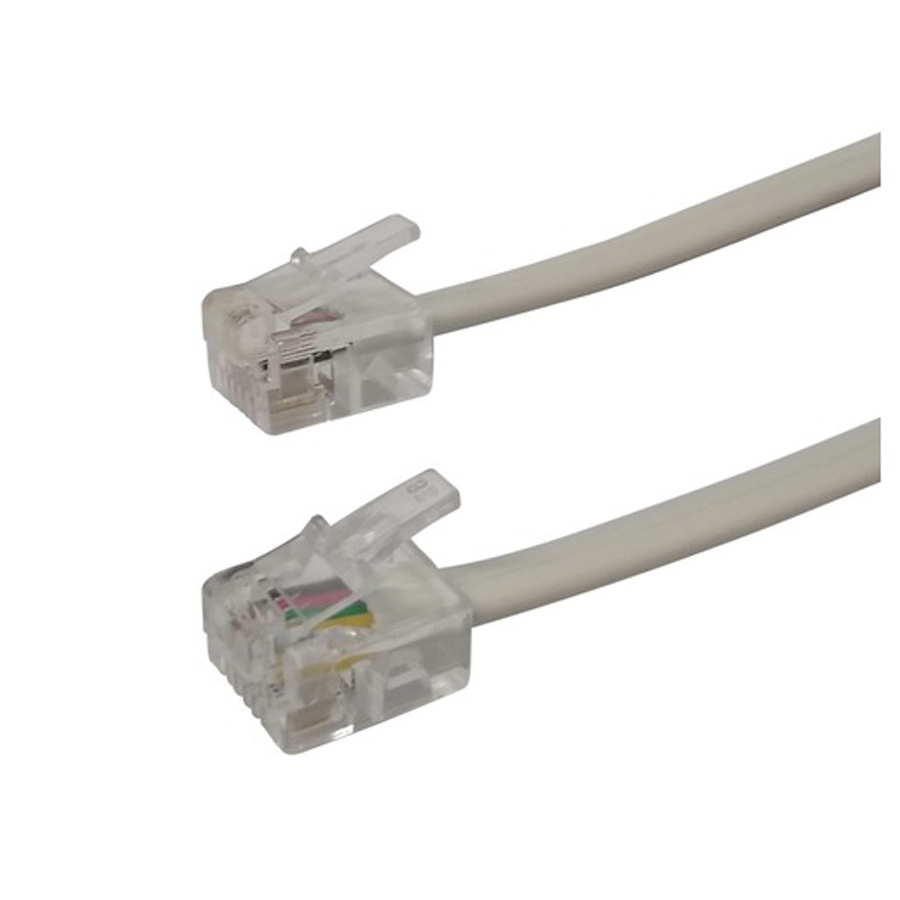 5m Extension Cables RJ12 6P4C 