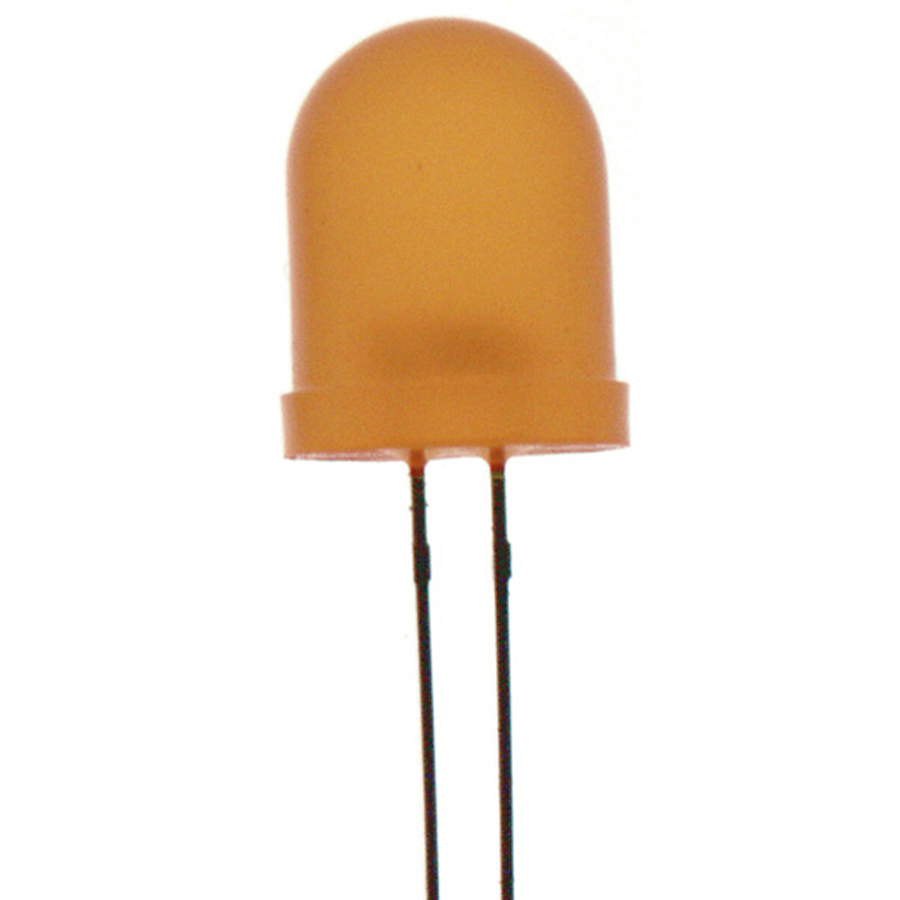 Orange 5mm LED 80mcd Round Diffused 