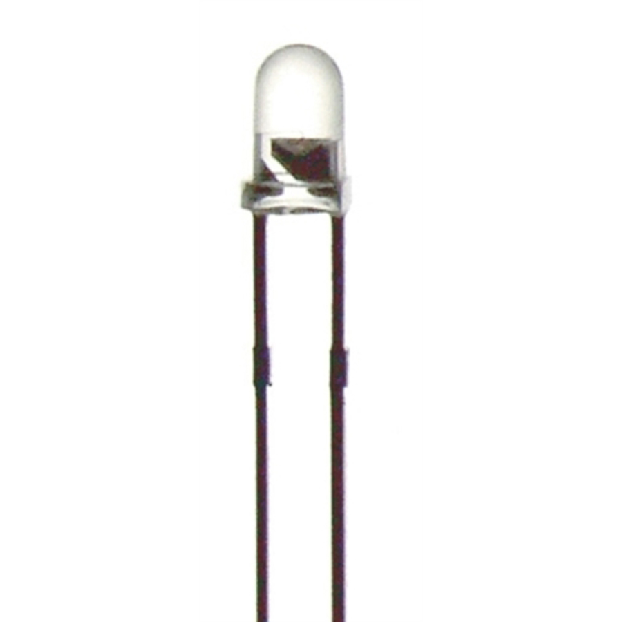 Green 5mm LED 36000mcd Round Clear 