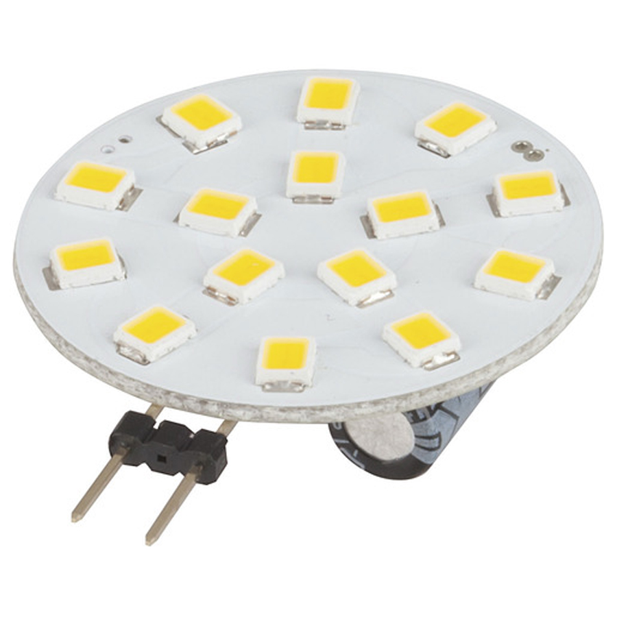 G4 LED Replacement Light, 120&ordm;, 12VACDC, Cool White 