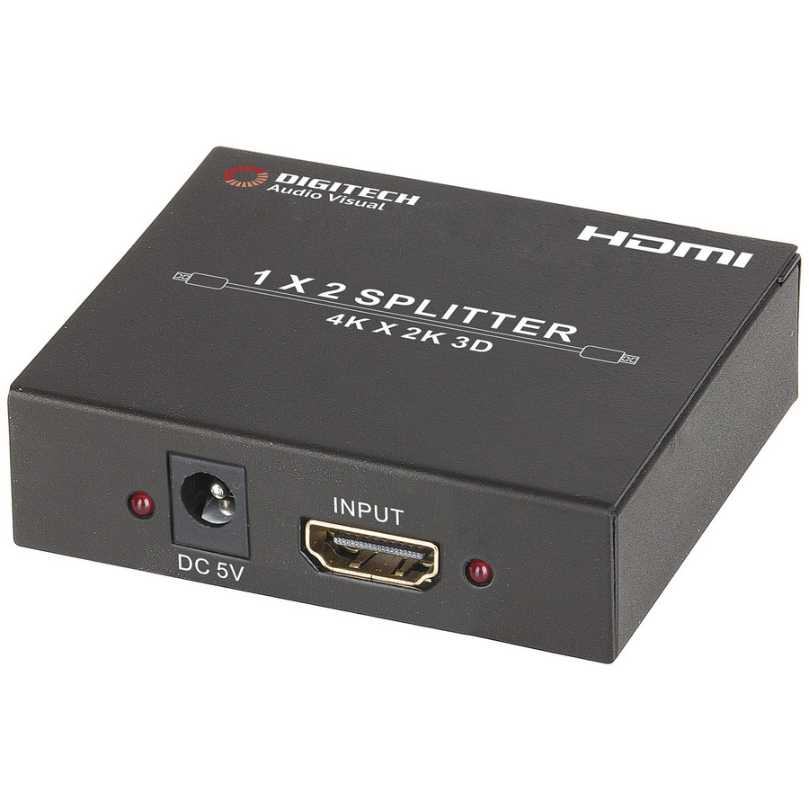 2 Way Hdmi Splitter With 4K Support