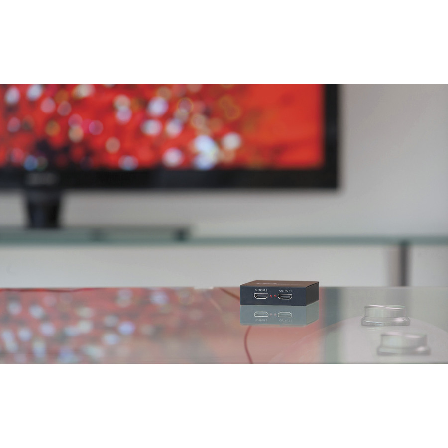 2 Way Hdmi Splitter With 4K Support